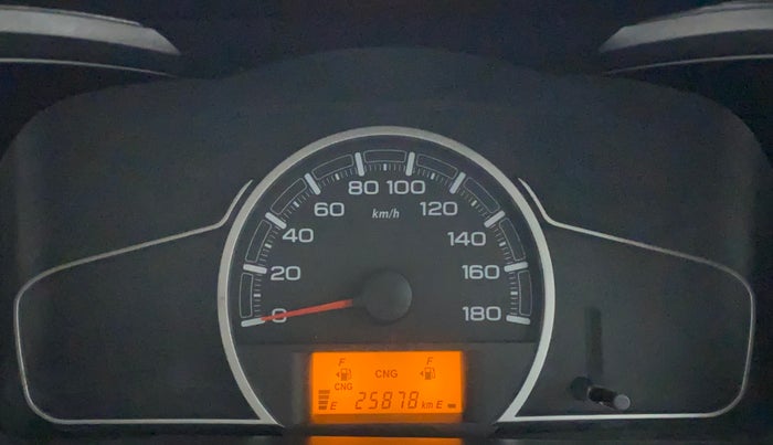 2022 Maruti Alto LXI OPT CNG, CNG, Manual, 25,878 km, Odometer Image