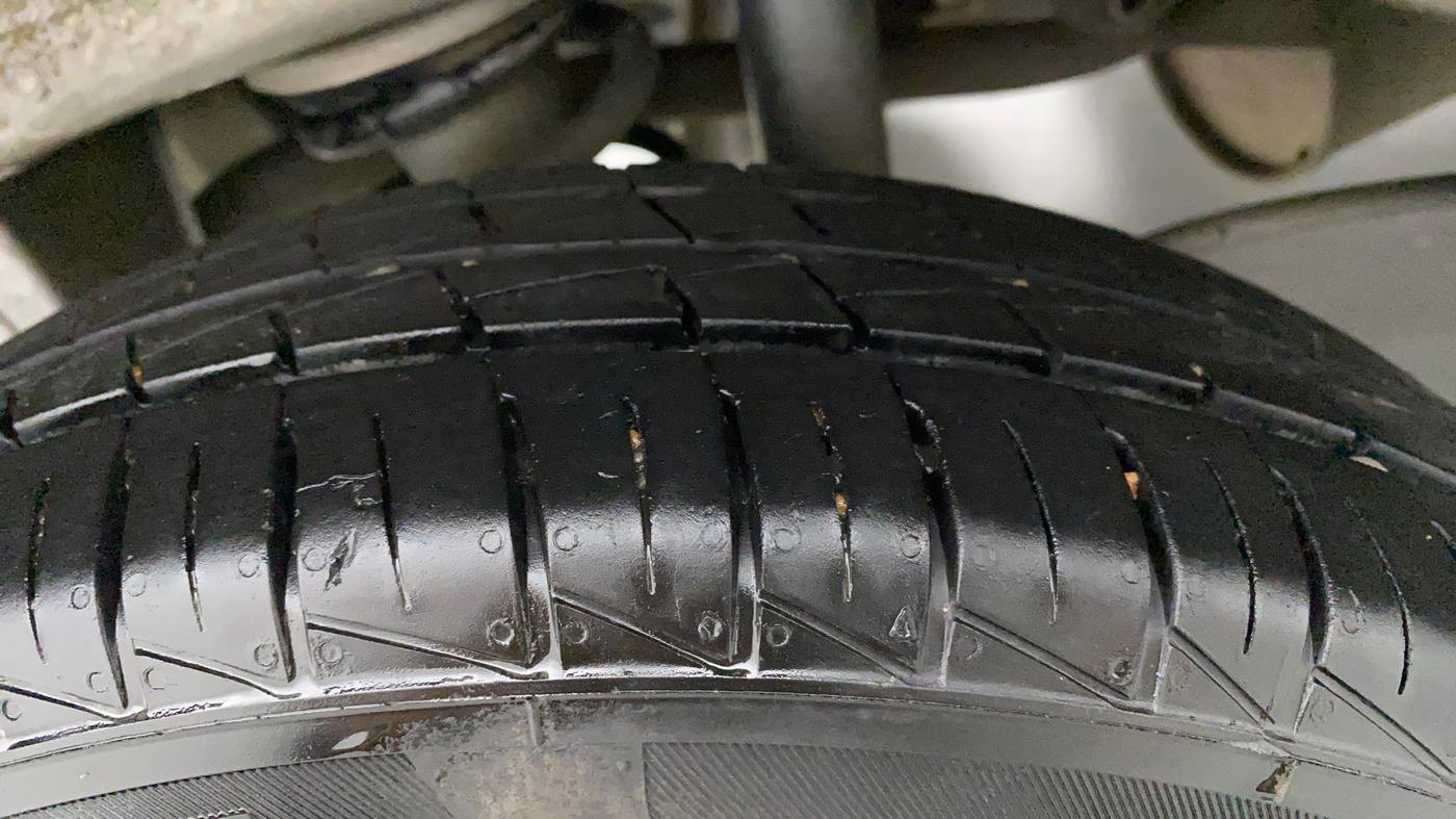2022 Maruti Alto LXI OPT CNG, CNG, Manual, 25,878 km, Right Rear Tyre Tread
