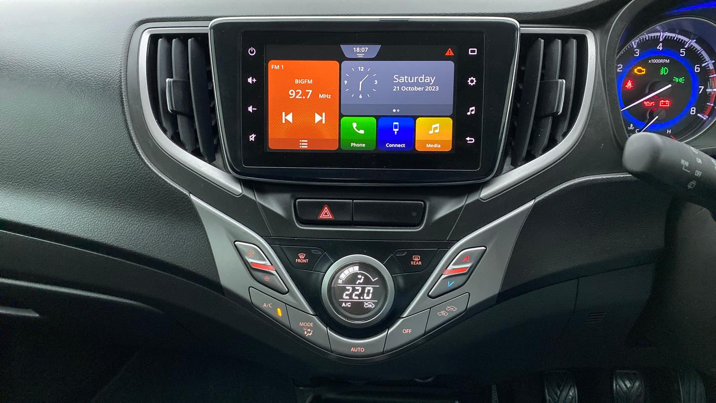 2021 Maruti Baleno ALPHA PETROL 1.2, Petrol, Manual, 38,529 km, Air Conditioner