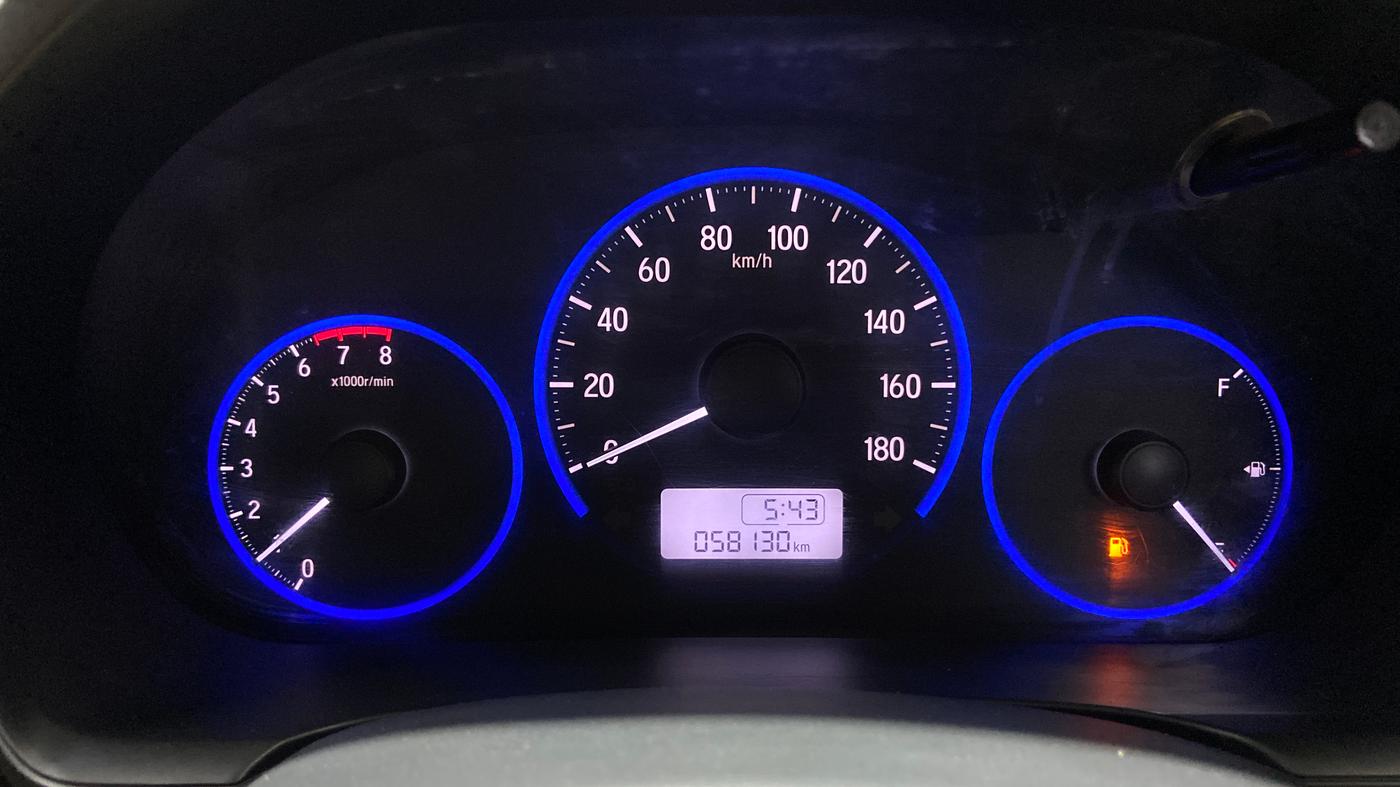 2016 Honda Amaze 1.2L I-VTEC S, Petrol, Manual, 58,118 km, Odometer Image