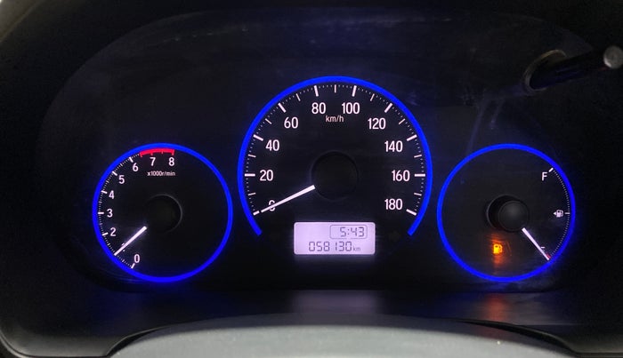 2016 Honda Amaze 1.2L I-VTEC S, Petrol, Manual, 58,118 km, Odometer Image