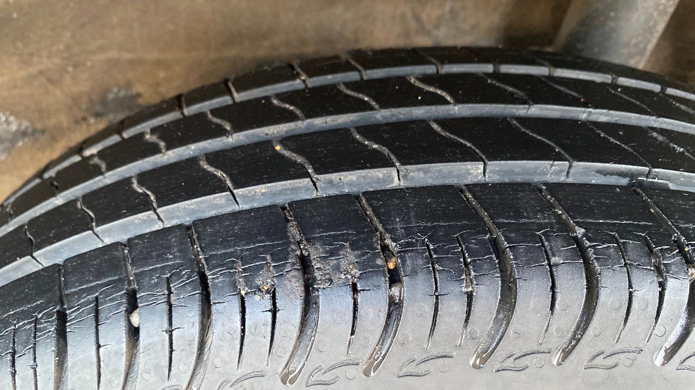 2021 Maruti S PRESSO VXI, Petrol, Manual, 18,370 km, Left Rear Tyre Tread