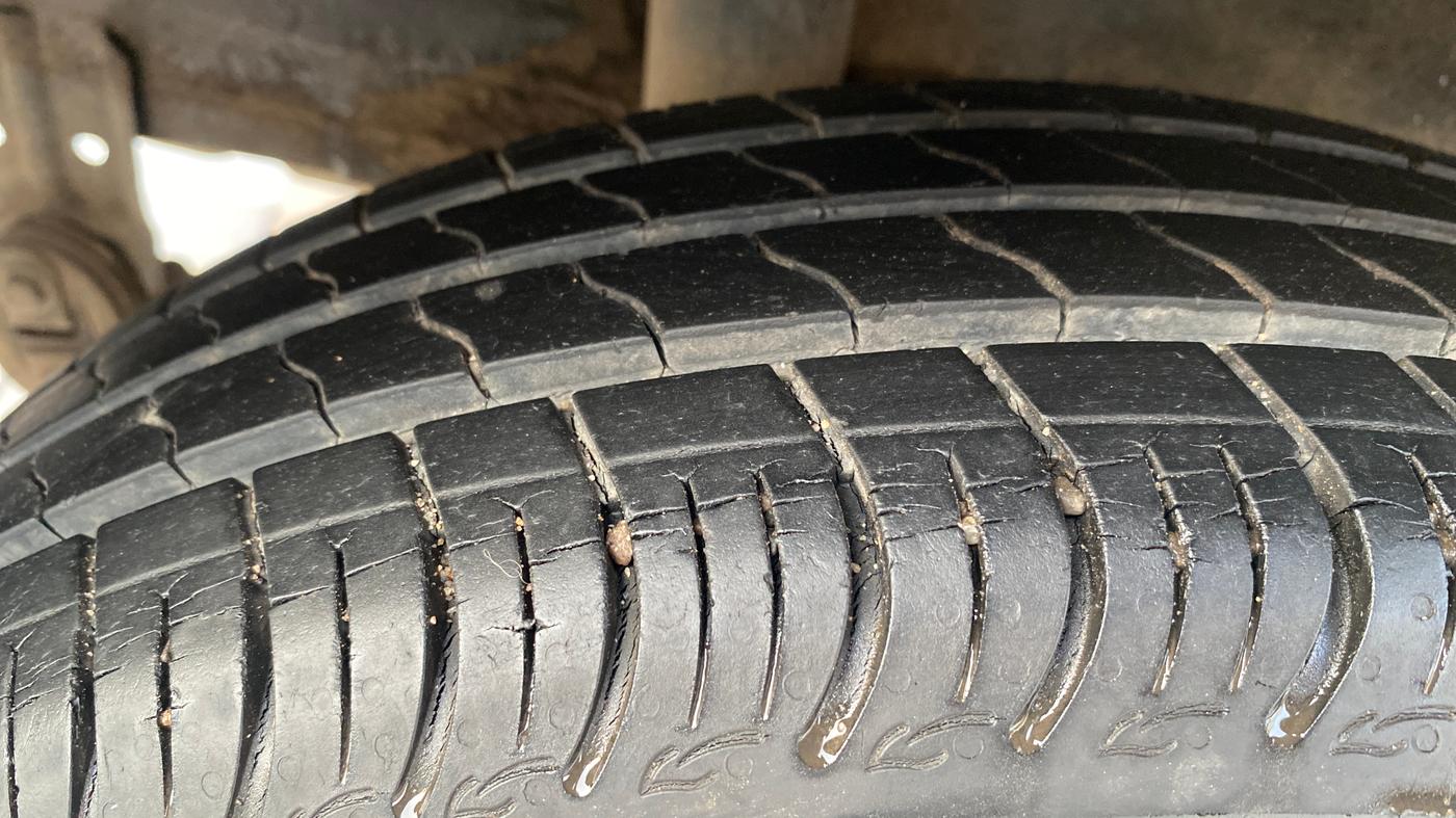 2021 Maruti S PRESSO VXI, Petrol, Manual, 18,370 km, Right Rear Tyre Tread
