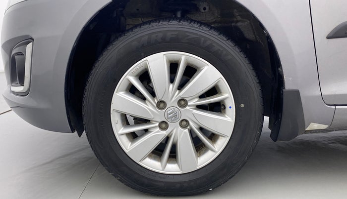 2017 Maruti Swift ZXI D, Petrol, Manual, 51,579 km, Left Front Wheel