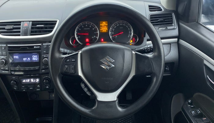 2017 Maruti Swift ZXI D, Petrol, Manual, 51,579 km, Steering Wheel Close Up