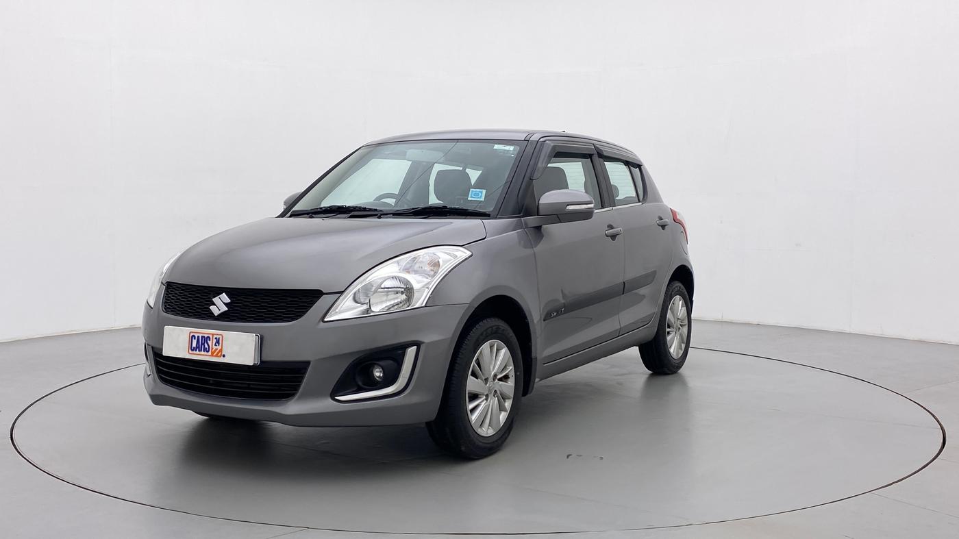 2017 Maruti Swift ZXI D, Petrol, Manual, 51,579 km, Left Front Diagonal