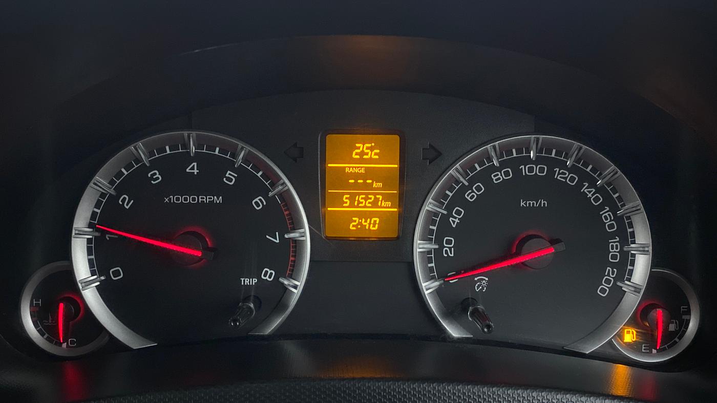 2017 Maruti Swift ZXI D, Petrol, Manual, 51,579 km, Odometer Image