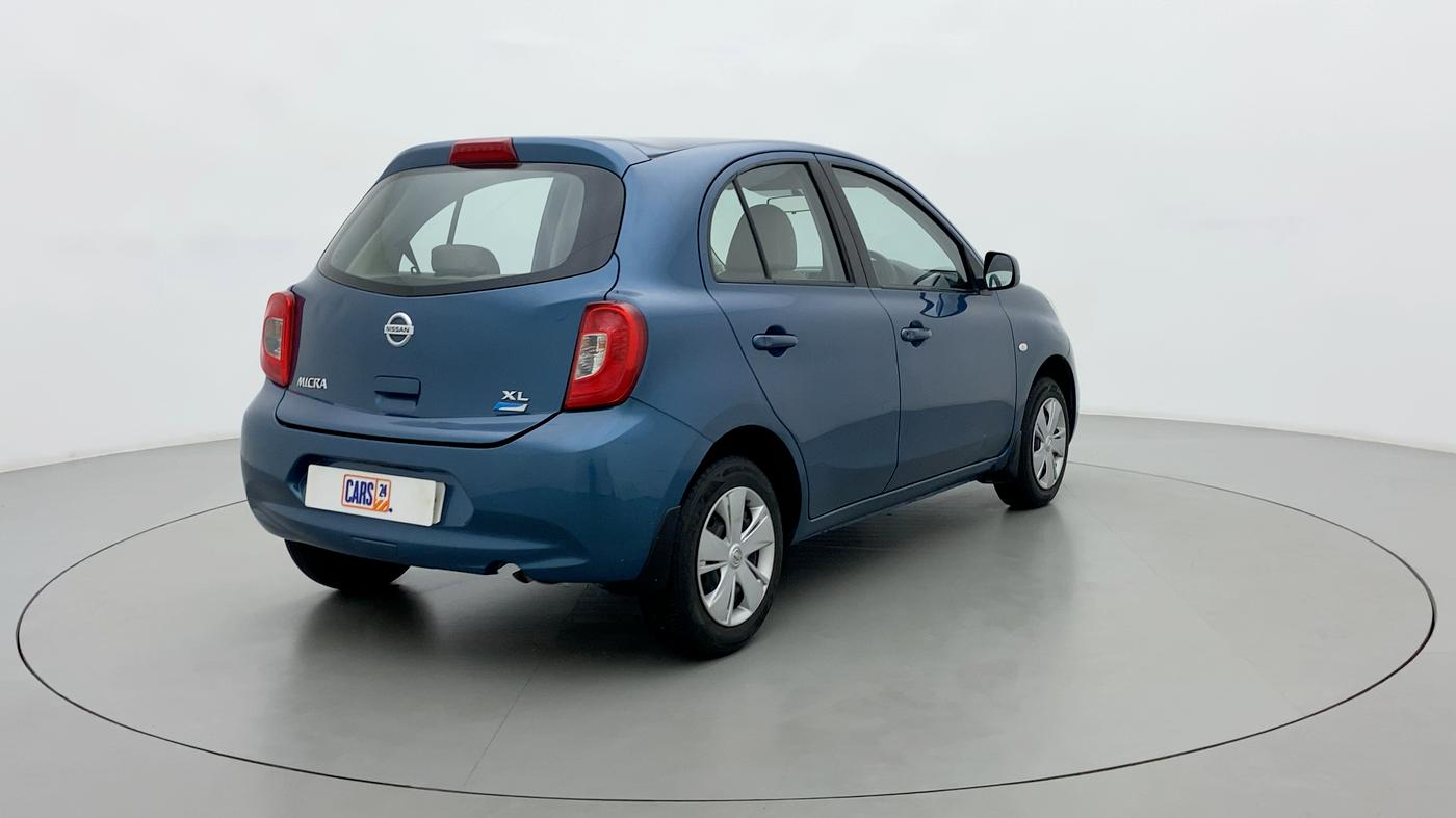 2018 Nissan Micra XL CVT (PETROL), Petrol, Automatic, 28,645 km, Right Back Diagonal