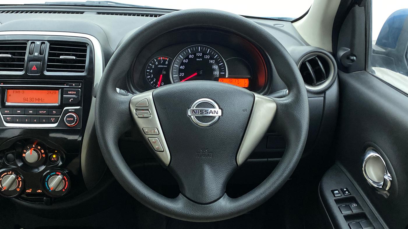 2018 Nissan Micra XL CVT (PETROL), Petrol, Automatic, 28,645 km, Steering Wheel Close Up