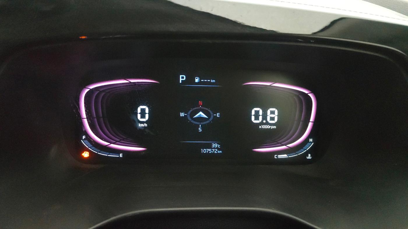 2022 KIA CARENS LUXURY PLUS 1.5 DIESEL AT 7 STR, Diesel, Automatic, 1,07,572 km, Odometer Image