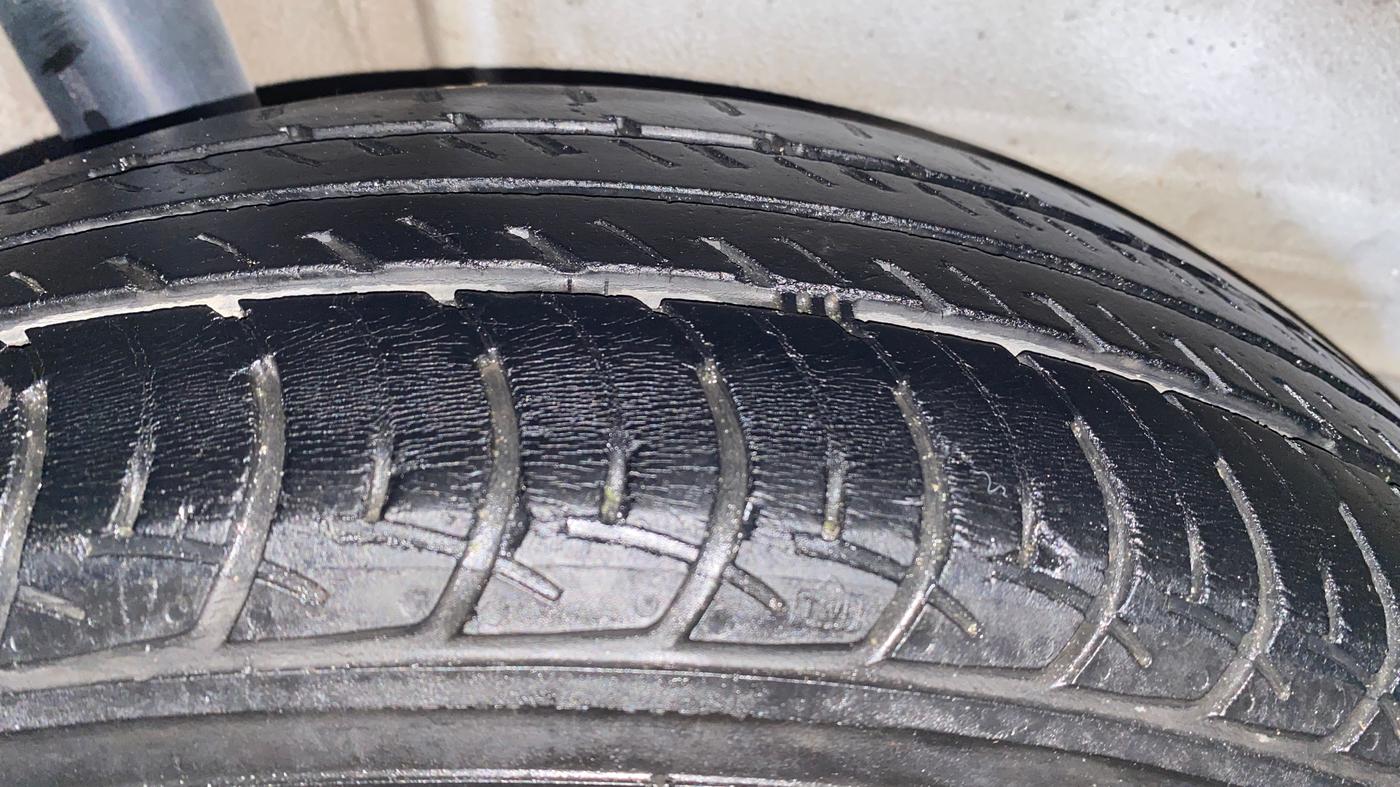 2019 Maruti New Wagon-R VXI 1.2, Petrol, Manual, 44,150 km, Right Rear Tyre Tread
