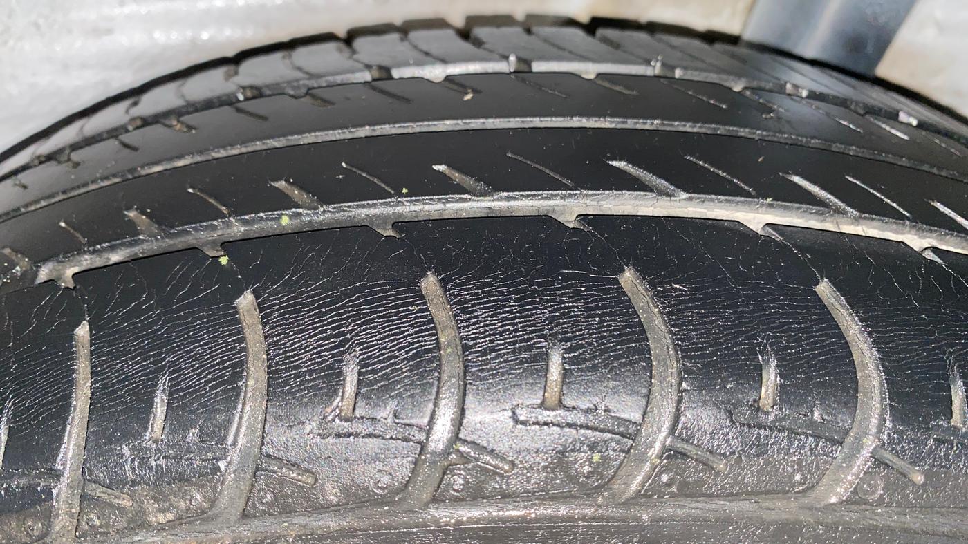 2019 Maruti New Wagon-R VXI 1.2, Petrol, Manual, 44,150 km, Left Rear Tyre Tread