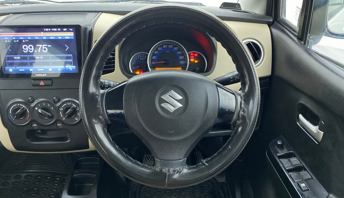 2018 Maruti Wagon R 1.0 VXI, Petrol, Manual, 48,773 km, Steering Wheel Close Up