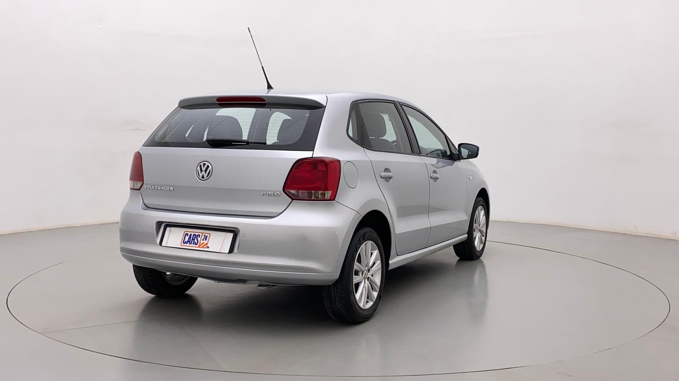 2013 Volkswagen Polo HIGHLINE1.2L, Petrol, Manual, 17,504 km, Right Back Diagonal