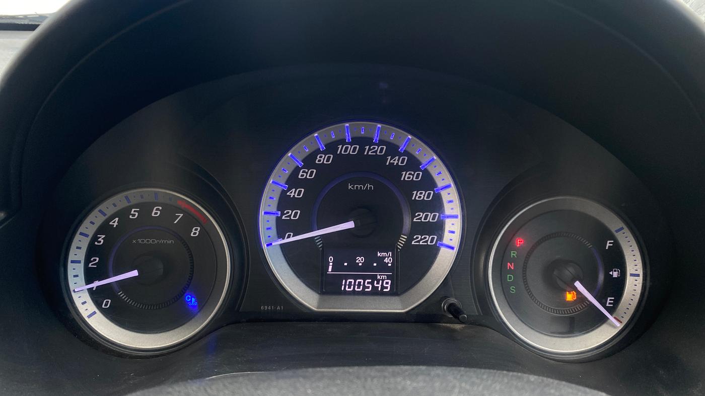 2013 Honda City 1.5L I-VTEC V AT, Petrol, Automatic, 1,00,548 km, Odometer Image