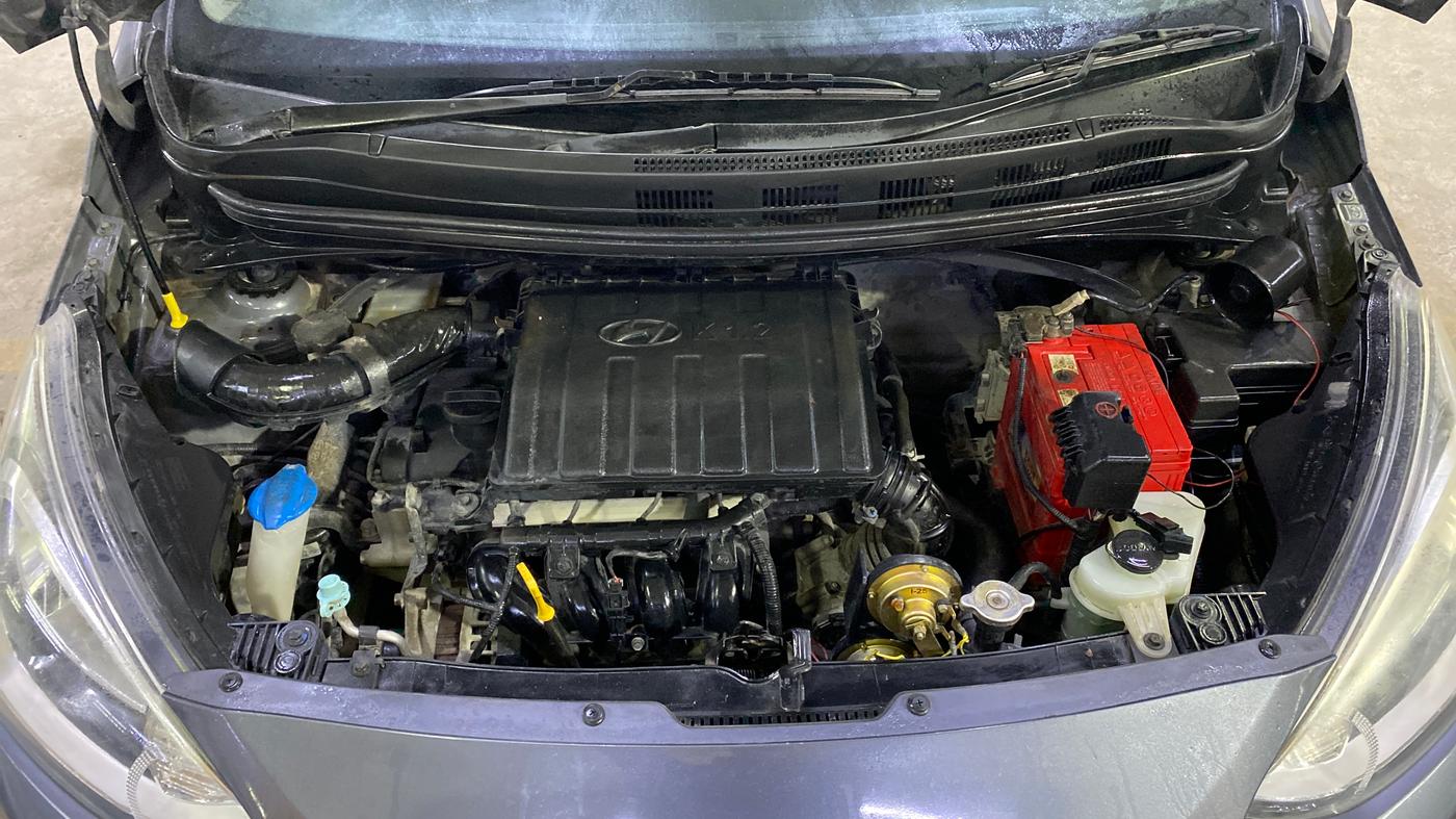 2018 Hyundai Xcent E+, Petrol, Manual, 60,248 km, Engine View