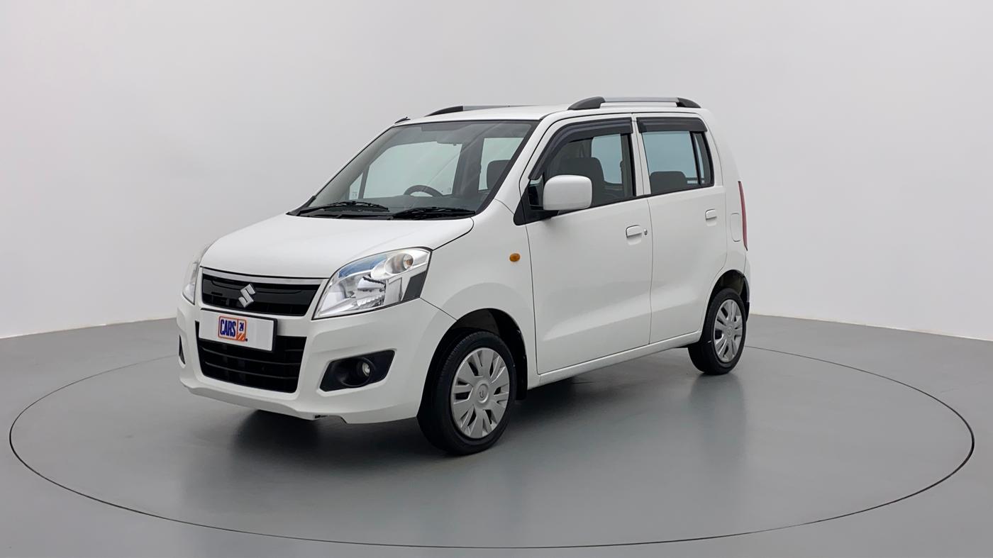 2018 Maruti Wagon R 1.0 VXI, Petrol, Manual, 64,775 km, Left Front Diagonal
