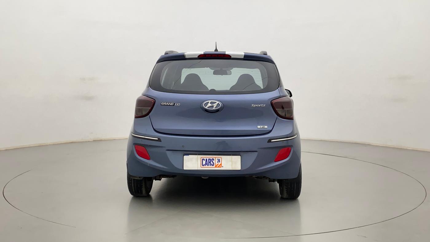 2016 Hyundai Grand i10 SPORTZ 1.2 KAPPA VTVT, Petrol, Manual, 39,532 km, Back/Rear
