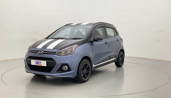 2016 Hyundai Grand i10 SPORTZ 1.2 KAPPA VTVT, Petrol, Manual, 39,532 km, Left Front Diagonal