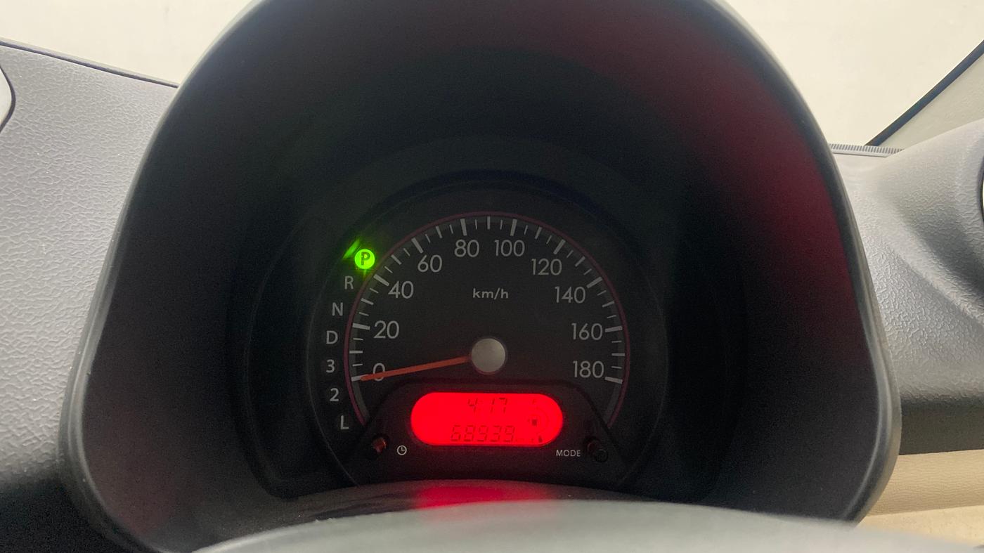 2013 Maruti A Star VXI (ABS) AT, Petrol, Automatic, 68,996 km, Odometer Image