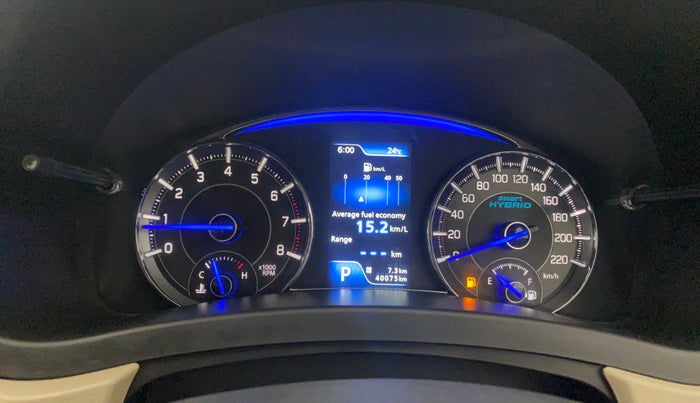 2018 Maruti Ciaz ALPHA  AT 1.5 SHVS PETROL, Petrol, Automatic, 40,028 km, Odometer Image