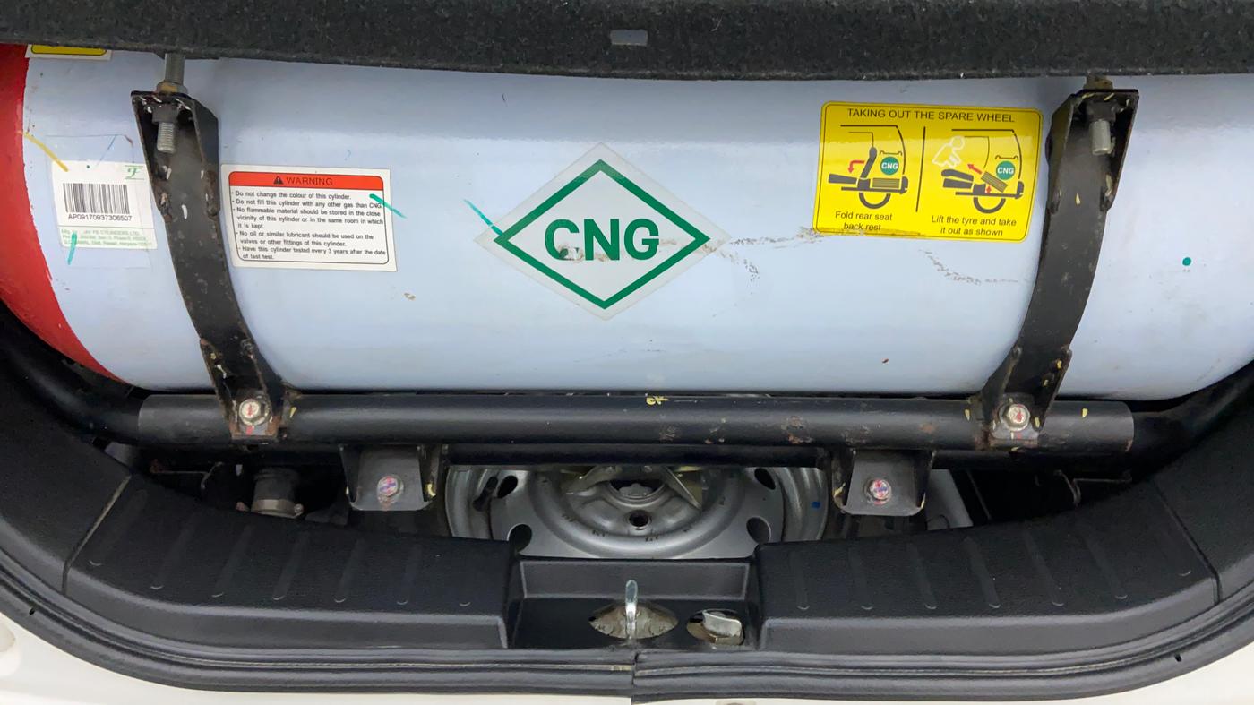 2017 Maruti Wagon R 1.0 LXI CNG, CNG, Manual, 39,558 km, Boot Inside