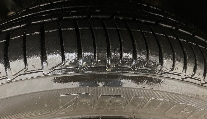 2023 Tata TIAGO NRG XZ AMT, Petrol, Automatic, 12,218 km, Left Front Tyre Tread