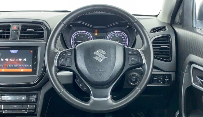 2020 Maruti Vitara Brezza ZXI +, Petrol, Manual, 25,778 km, Steering Wheel Close Up