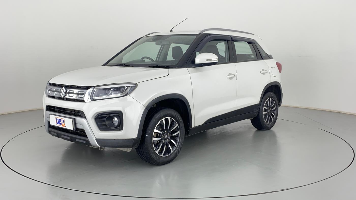 2020 Maruti Vitara Brezza ZXI +, Petrol, Manual, 25,778 km, Left Front Diagonal