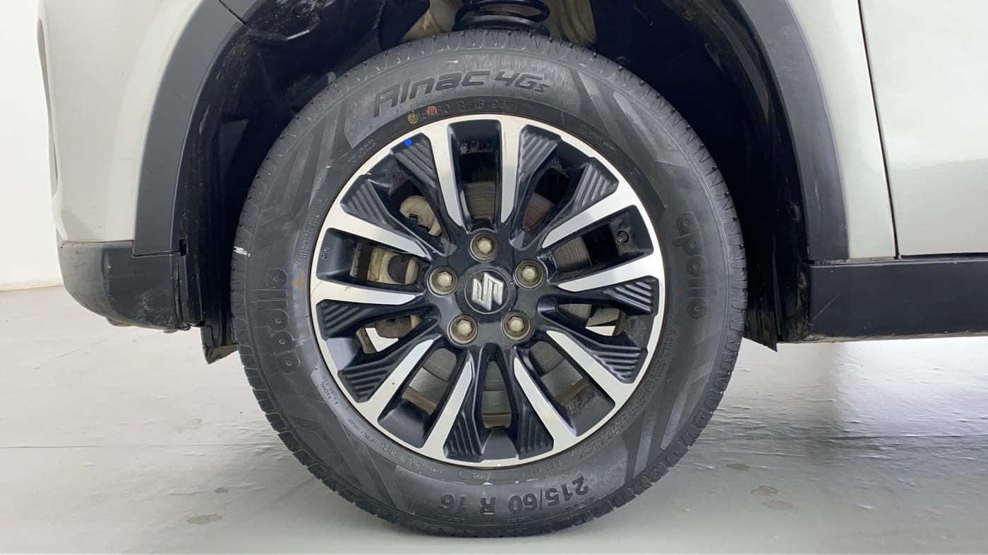 2020 Maruti Vitara Brezza ZXI +, Petrol, Manual, 25,778 km, Left Front Wheel