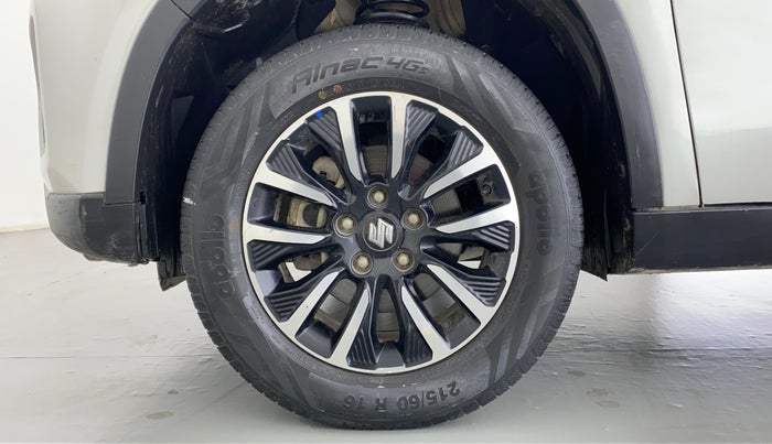 2020 Maruti Vitara Brezza ZXI +, Petrol, Manual, 25,778 km, Left Front Wheel