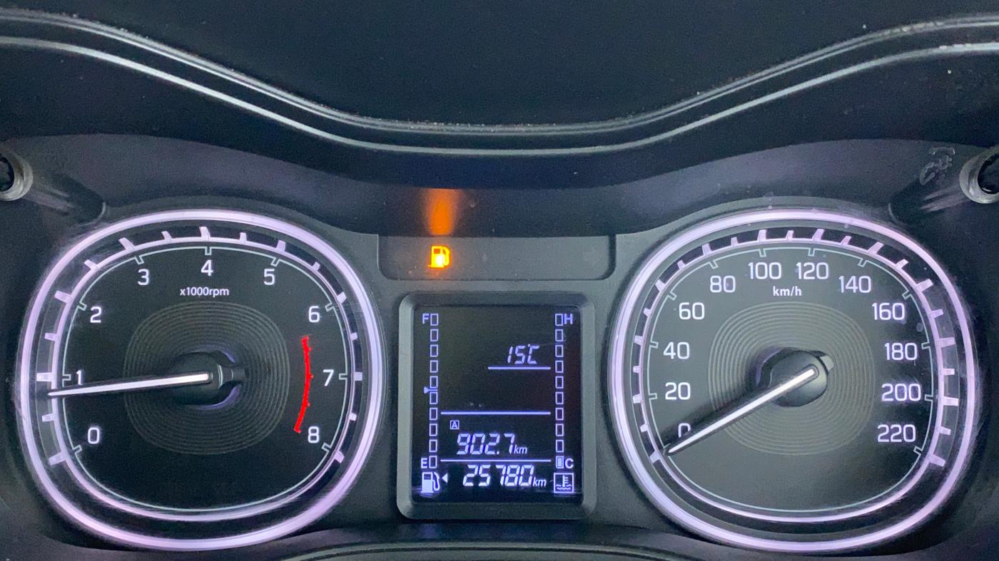 2020 Maruti Vitara Brezza ZXI +, Petrol, Manual, 25,778 km, Odometer Image