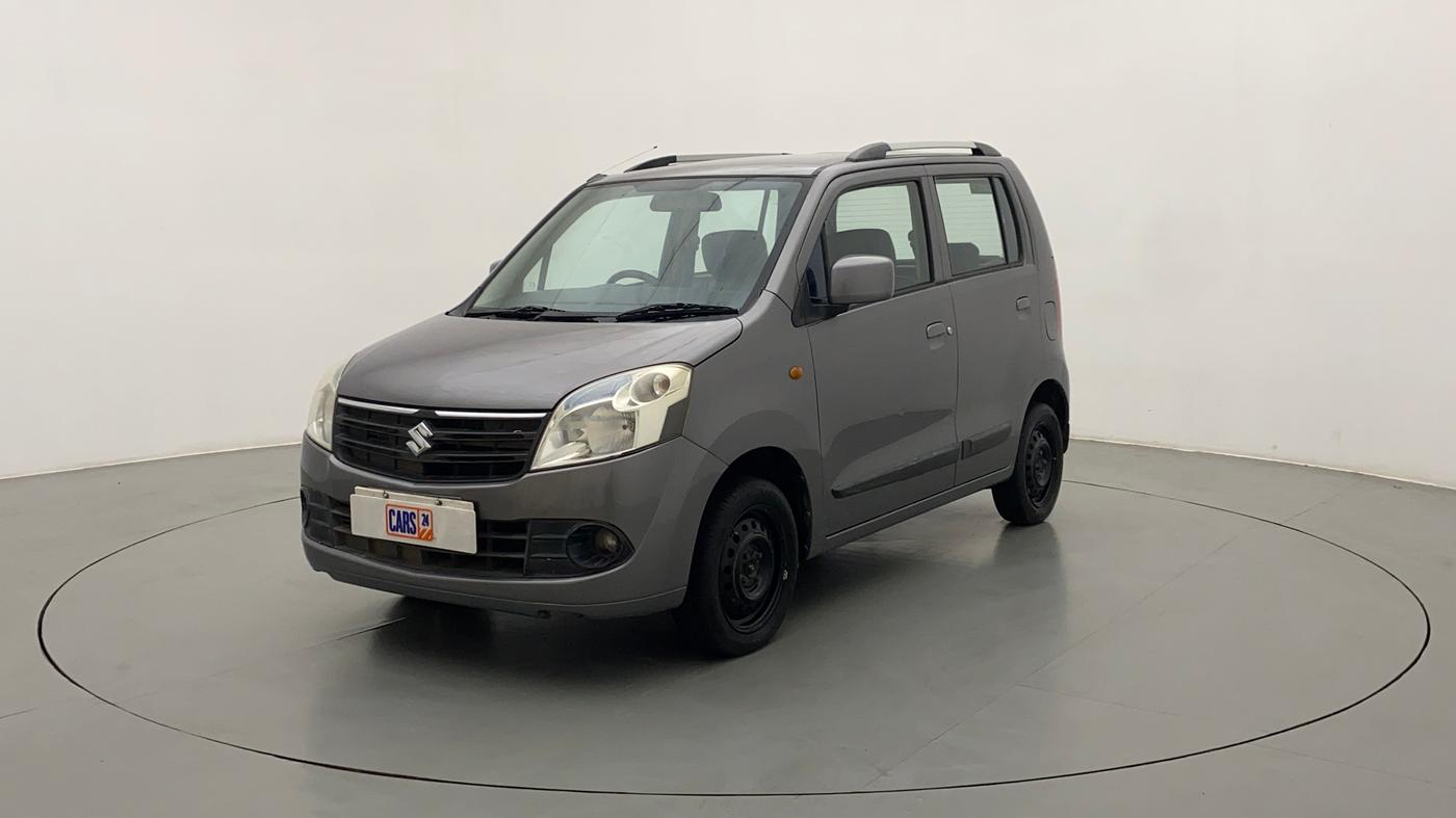 2010 Maruti Wagon R 1.0 VXI, Petrol, Manual, 69,539 km, Left Front Diagonal