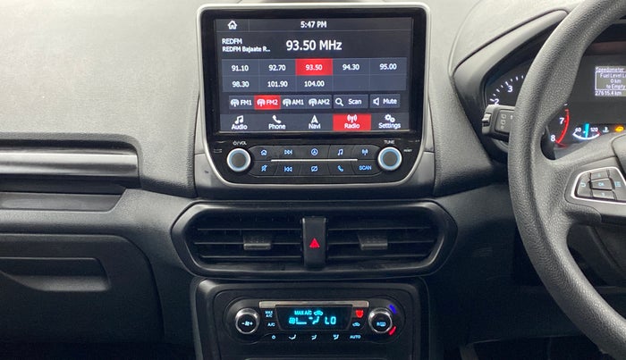 2019 Ford Ecosport 1.5 TREND TI VCT, Petrol, Manual, 27,947 km, Air Conditioner