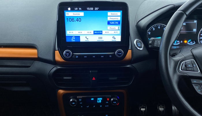 2019 Ford Ecosport 1.0 ECOBOOST TITANIUM SPORTS(SUNROOF), Petrol, Manual, 29,256 km, Air Conditioner