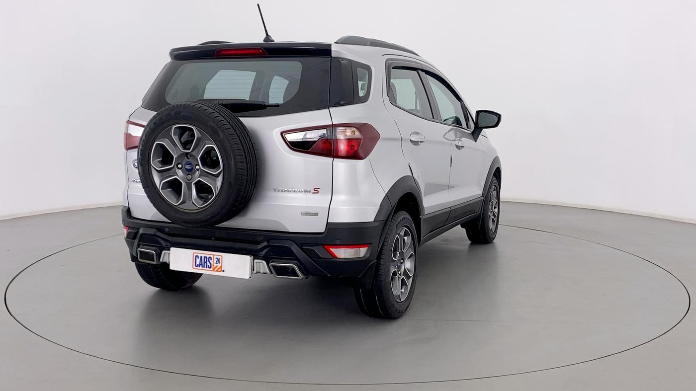 2019 Ford Ecosport 1.0 ECOBOOST TITANIUM SPORTS(SUNROOF), Petrol, Manual, 29,256 km, Right Back Diagonal