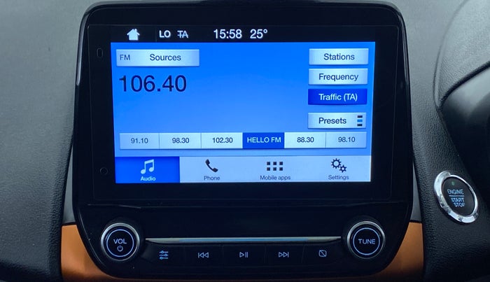 2019 Ford Ecosport 1.0 ECOBOOST TITANIUM SPORTS(SUNROOF), Petrol, Manual, 29,256 km, Infotainment System