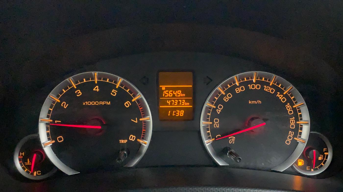 2014 Maruti Swift Dzire VXI, Petrol, Manual, 47,372 km, Odometer Image