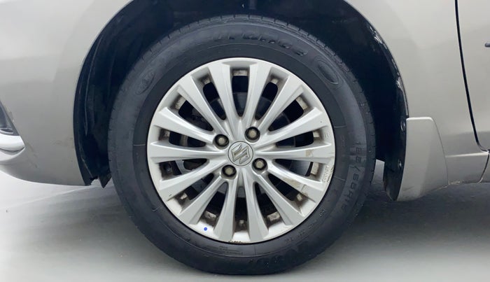 2021 Maruti Ciaz ZETA 1.5 SHVS MT PETROL, Petrol, Manual, 31,445 km, Left Front Wheel