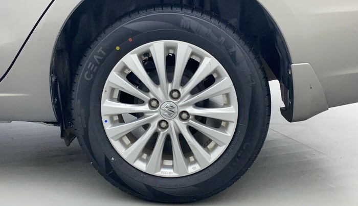2021 Maruti Ciaz ZETA 1.5 SHVS MT PETROL, Petrol, Manual, 31,445 km, Left Rear Wheel