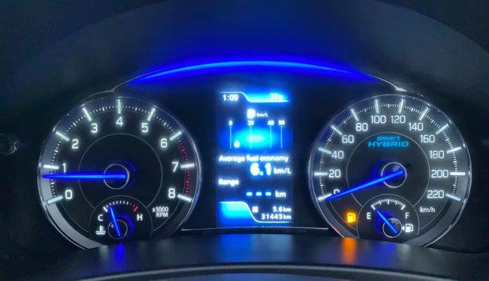 2021 Maruti Ciaz ZETA 1.5 SHVS MT PETROL, Petrol, Manual, 31,445 km, Odometer Image