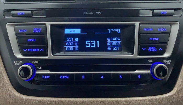 2017 Hyundai Elite i20 MAGNA 1.4 AT, Petrol, Automatic, 62,100 km, Infotainment System