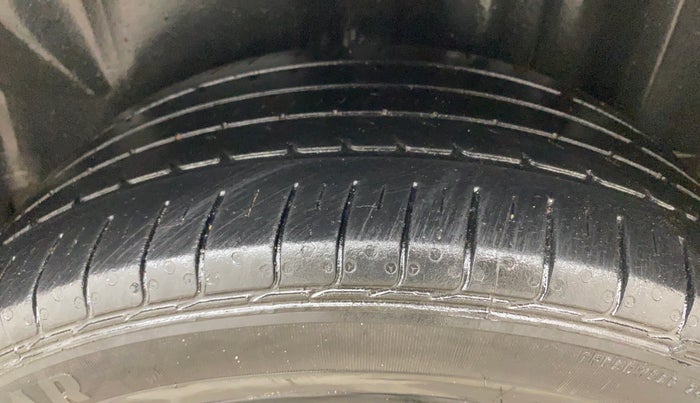 2021 Skoda Rapid STYLE TSI, Petrol, Manual, 33,507 km, Left Rear Tyre Tread