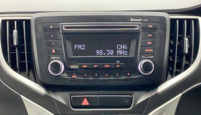 2016 Maruti Baleno DELTA 1.2 K12, Petrol, Manual, 46,165 km, Infotainment System