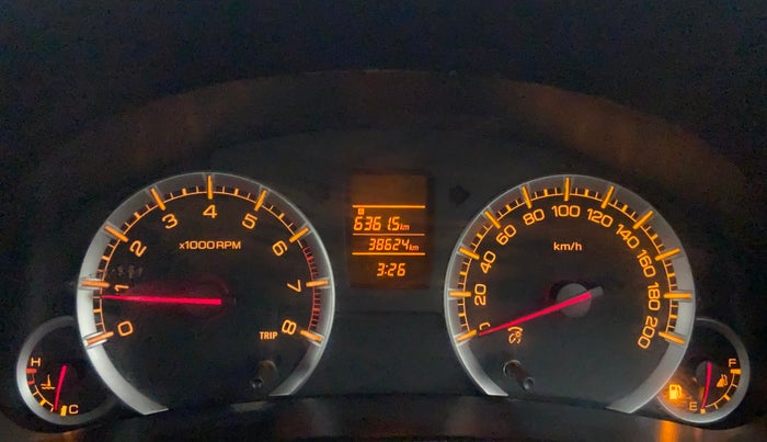 2012 Maruti Swift VXI D, Petrol, Manual, 38,776 km, Odometer Image