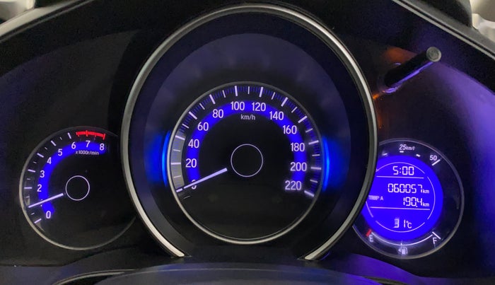 2018 Honda WR-V 1.2L I-VTEC VX MT, CNG, Manual, 60,004 km, Odometer Image