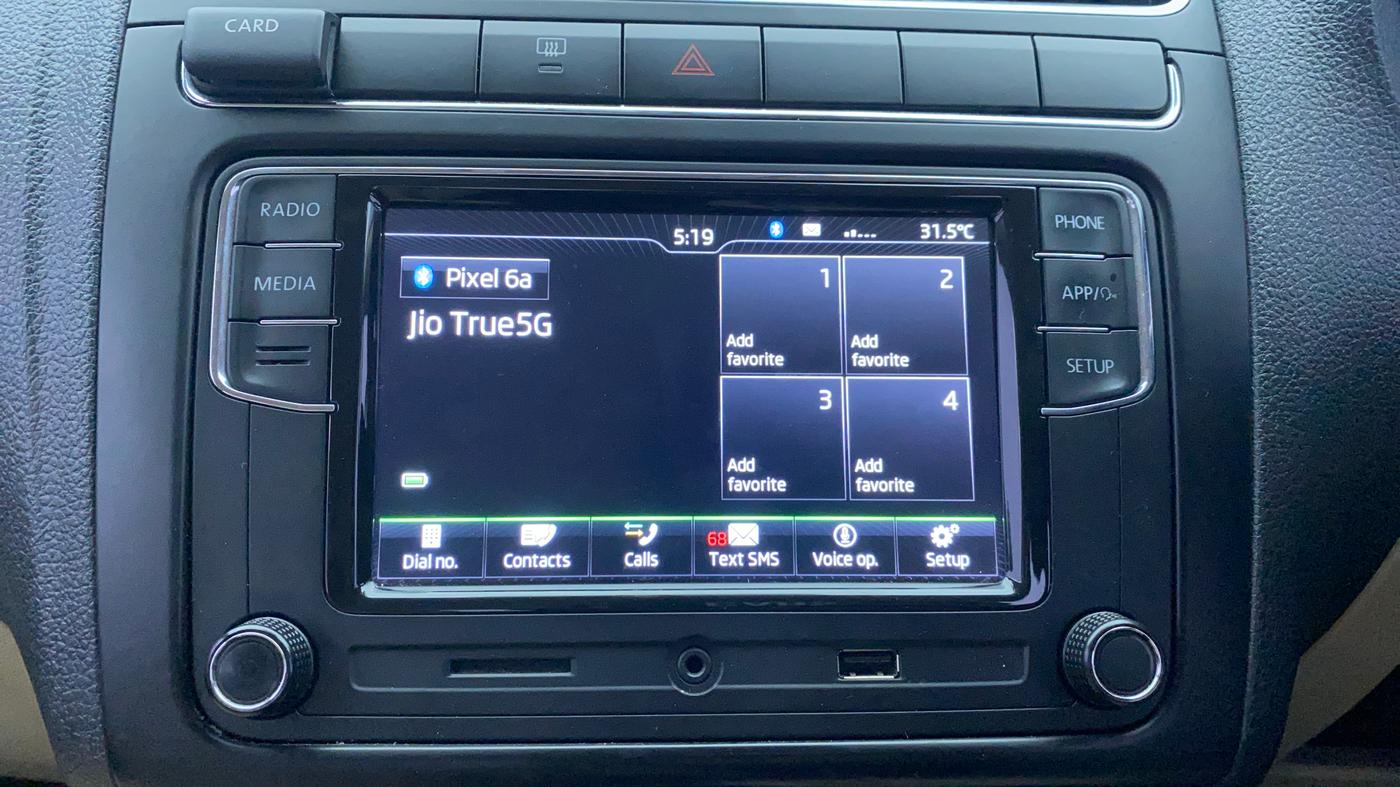 2018 Skoda Rapid AMBITION 1.5 TDI, Diesel, Manual, 93,397 km, Infotainment System