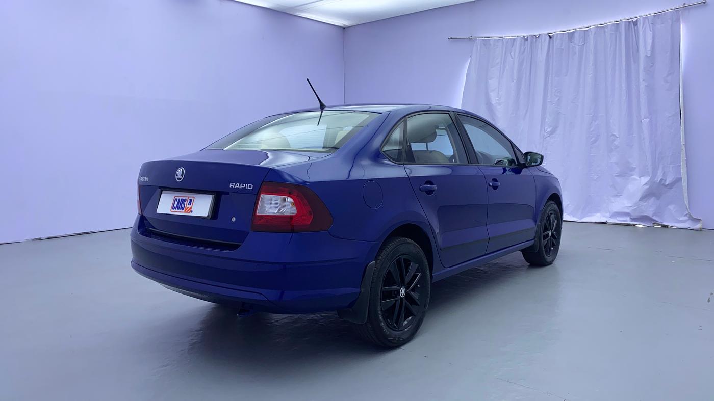 2018 Skoda Rapid AMBITION 1.5 TDI, Diesel, Manual, 93,397 km, Right Back Diagonal