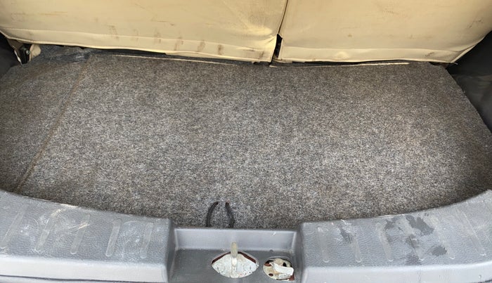 2012 Maruti Wagon R 1.0 VXI, Petrol, Manual, 53,374 km, Boot Inside