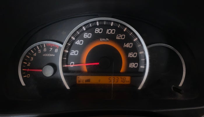 2012 Maruti Wagon R 1.0 VXI, Petrol, Manual, 53,374 km, Odometer Image